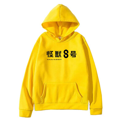 Hanorace cu glugă Kaiju nr. 8 Hanorace cu glugă Mnaga japoneză Îmbrăcăminte toamnă iarnă mâneci lungi polar îmbrăcăminte caldă cu glugă