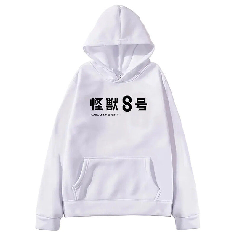 Hanorace cu glugă Kaiju nr. 8 Hanorace cu glugă Mnaga japoneză Îmbrăcăminte toamnă iarnă mâneci lungi polar îmbrăcăminte caldă cu glugă