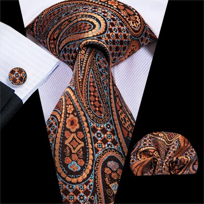 Hi-Tie Mint Green Paisley zīda kāzu kaklasaite vīriešiem Vasaras modes dizains Hanky aproču pogas dāvanu komplekts Biznesa ballīte Dropshipping