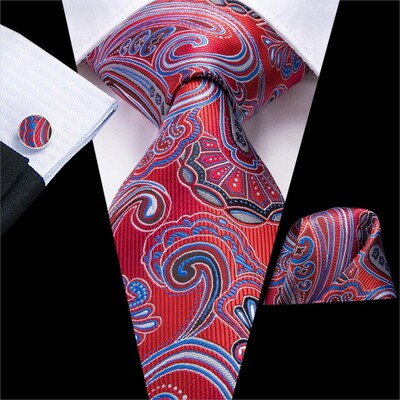 Hi-Tie Mint Green Paisley zīda kāzu kaklasaite vīriešiem Vasaras modes dizains Hanky aproču pogas dāvanu komplekts Biznesa ballīte Dropshipping