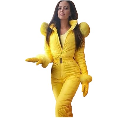 Madingi moteriški slidinėjimo drabužiai su gobtuvu Striukės su gobtuvu lauke, sportinės, užtrauktuku, prigludusios vientisos laisvalaikio slidinėjimo aprangos klasikiniai išskirtiniai kostiumai