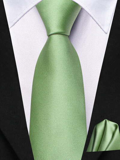 Zīda kaklasaite bērniem Mint Green Paisley Luxury Designer Handky Child kaklasaite 120cm gara 6CM plata modes ballītes dropship hi-tie