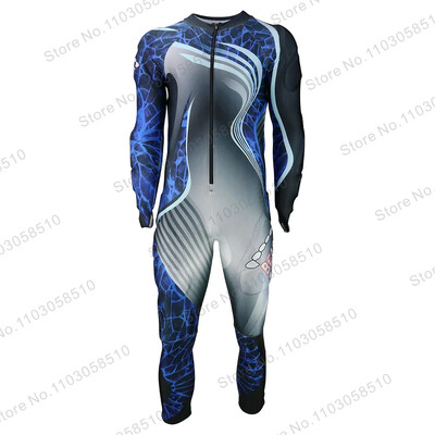 Acrctica Gs Niet-Gewatteerde Snelheid Race Pak Prestaties Gs Heren Race Ski-Pakken Winter Flens Jumpsuits Een Stuk Downhill Snel