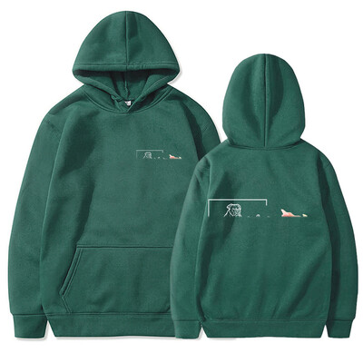 Pánske mikiny s kapucňou s potlačou, voľné ležérne oblečenie, módne dlhé rukávy s kapucňou, osobnosť, streetwear mikiny, Sudaderas