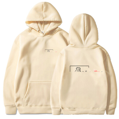 Pánske mikiny s kapucňou s potlačou, voľné ležérne oblečenie, módne dlhé rukávy s kapucňou, osobnosť, streetwear mikiny, Sudaderas