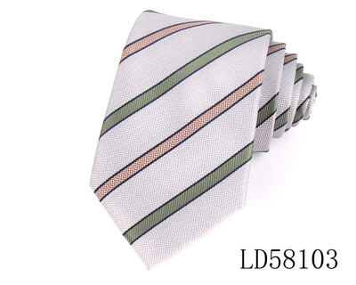 Νέες ριγέ γραβάτες για άντρες Γυναικεία μόδα πλάτος 8 εκ. Γαμπρός λαιμόκοψη Πράσινη γραβάτα Ανδρική ριγέ γραβάτα για επαγγελματικό γάμο Gravata