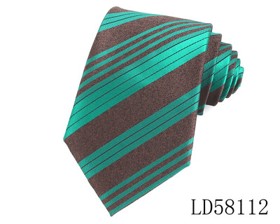 Νέες ριγέ γραβάτες για άντρες Γυναικεία μόδα πλάτος 8 εκ. Γαμπρός λαιμόκοψη Πράσινη γραβάτα Ανδρική ριγέ γραβάτα για επαγγελματικό γάμο Gravata