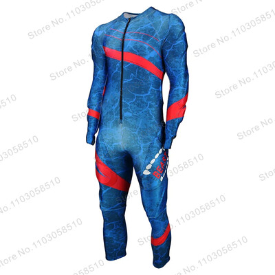 2023 Nieuwe Beest Top Gun Gs Race Pak Prestatie Gs Heren Race Ski Pakken Winter Flens Jumpsuits Een Stuk Downhill Speed Gs Set