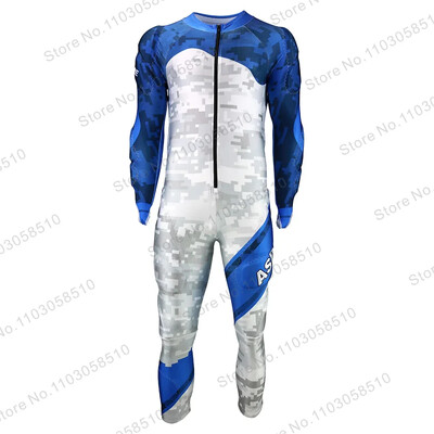 2023 Nieuwe Beest Top Gun Gs Race Pak Prestatie Gs Heren Race Ski Pakken Winter Flens Jumpsuits Een Stuk Downhill Speed Gs Set