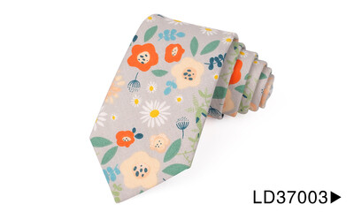 Új virágos nyakkendők férfiaknak nyomtatott pamut nyakkendő férfi nyakkendő 6 cm vékony nyakkendő vékony nyakkendő esküvőre