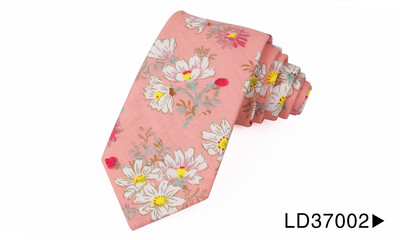 Új virágos nyakkendők férfiaknak nyomtatott pamut nyakkendő férfi nyakkendő 6 cm vékony nyakkendő vékony nyakkendő esküvőre