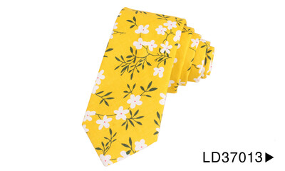 Új virágos nyakkendők férfiaknak nyomtatott pamut nyakkendő férfi nyakkendő 6 cm vékony nyakkendő vékony nyakkendő esküvőre