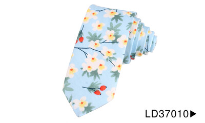 Új virágos nyakkendők férfiaknak nyomtatott pamut nyakkendő férfi nyakkendő 6 cm vékony nyakkendő vékony nyakkendő esküvőre