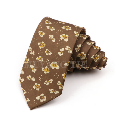 Stil nou La modă Cravată din poliester pentru bărbați Retro Moale Roșu Verde Galben Costum Cravate Accesorii pentru cadouri de nuntă