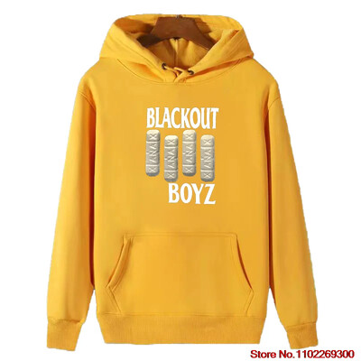 Blackout Boyz Vysokokvalitné módne mikiny s kapucňou s potlačou vhodné pre všetky vekové kategórie Zimný hrubý sveter s kapucňou pre mužov, športové oblečenie