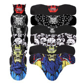 Skull 3D Winter Neck Warmer Ski Balaclava Cycling Mask Snowboard Sport Mascars Full Face Mascars Κασκόλ Αντιανεμική μάσκα σκι