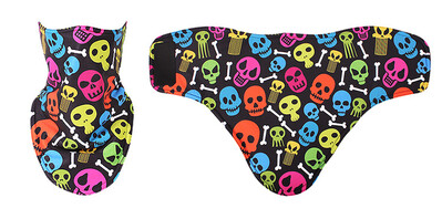 Skull 3D Winter Neck Warmer Ski Balaclava Cycling Mask Snowboard Sport Mascars Full Face Mascars Κασκόλ Αντιανεμική μάσκα σκι