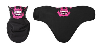 Skull 3D Winter Neck Warmer Ski Balaclava Cycling Mask Snowboard Sport Mascars Full Face Mascars Κασκόλ Αντιανεμική μάσκα σκι