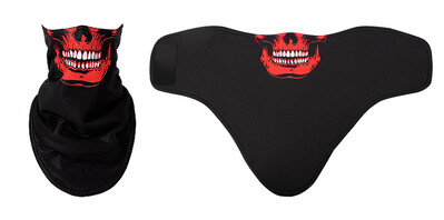 Skull 3D Winter Neck Warmer Ski Balaclava Cycling Mask Snowboard Sport Mascars Full Face Mascars Κασκόλ Αντιανεμική μάσκα σκι