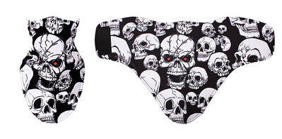 Skull 3D Winter Neck Warmer Ski Balaclava Cycling Mask Snowboard Sport Mascars Full Face Mascars Κασκόλ Αντιανεμική μάσκα σκι