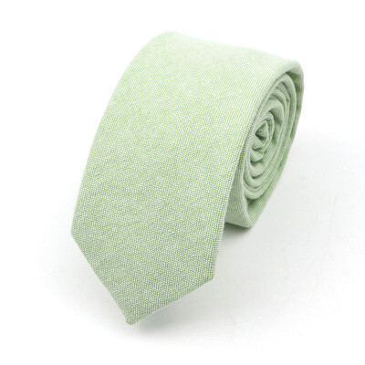 Matēta vienkrāsaina kaklasaite Slim Fit mīksta vīriešu aksesuāri Rozā zaļa sarkana melna kāzu ballītes dāvana Cravat vīriešu aksesuārs