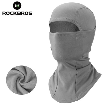 ROCKBROS Cycling Mask Winter Fleece Thermal Keep Warm Ветроустойчива Колоездене Маска за лице Балаклава Ски Маска Риболов Ски Шапка Шапки