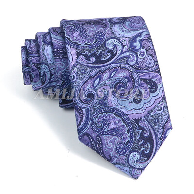 51 Styles Lipsud Meestele Paisley Lillelised Meeste Lipsud Roheline Punane Sinine Jacquard Kaelalips Aksessuaarid Igapäevaseks kandmiseks Cravat Pulmapeo Gif