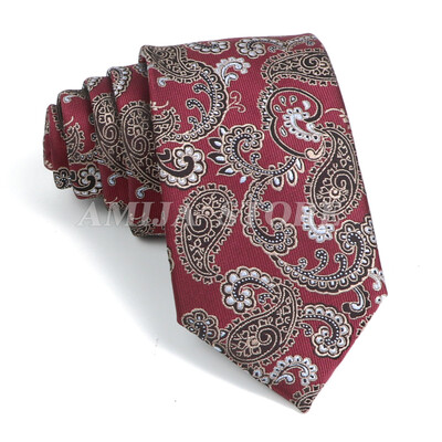 51 Styles Lipsud Meestele Paisley Lillelised Meeste Lipsud Roheline Punane Sinine Jacquard Kaelalips Aksessuaarid Igapäevaseks kandmiseks Cravat Pulmapeo Gif