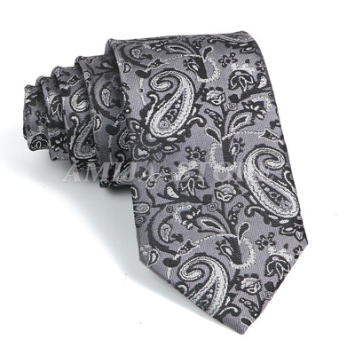 51 Styles Lipsud Meestele Paisley Lillelised Meeste Lipsud Roheline Punane Sinine Jacquard Kaelalips Aksessuaarid Igapäevaseks kandmiseks Cravat Pulmapeo Gif