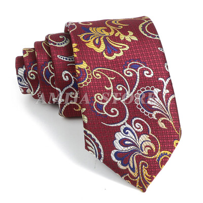 51 Styles Lipsud Meestele Paisley Lillelised Meeste Lipsud Roheline Punane Sinine Jacquard Kaelalips Aksessuaarid Igapäevaseks kandmiseks Cravat Pulmapeo Gif