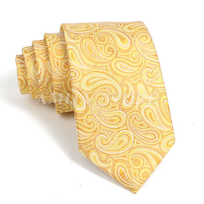 51 Styles Lipsud Meestele Paisley Lillelised Meeste Lipsud Roheline Punane Sinine Jacquard Kaelalips Aksessuaarid Igapäevaseks kandmiseks Cravat Pulmapeo Gif
