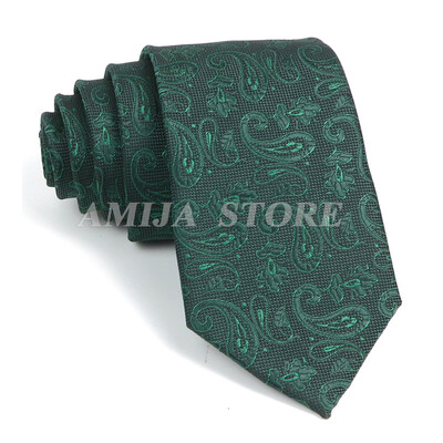 51 Styles Lipsud Meestele Paisley Lillelised Meeste Lipsud Roheline Punane Sinine Jacquard Kaelalips Aksessuaarid Igapäevaseks kandmiseks Cravat Pulmapeo Gif