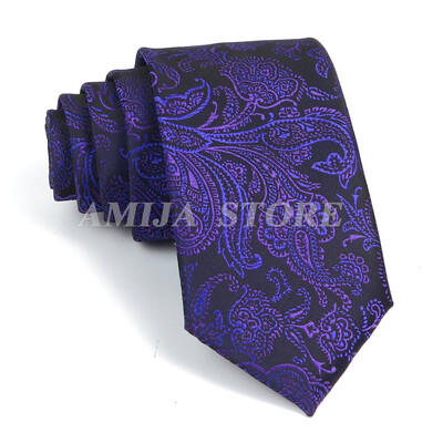 51 Styles Lipsud Meestele Paisley Lillelised Meeste Lipsud Roheline Punane Sinine Jacquard Kaelalips Aksessuaarid Igapäevaseks kandmiseks Cravat Pulmapeo Gif