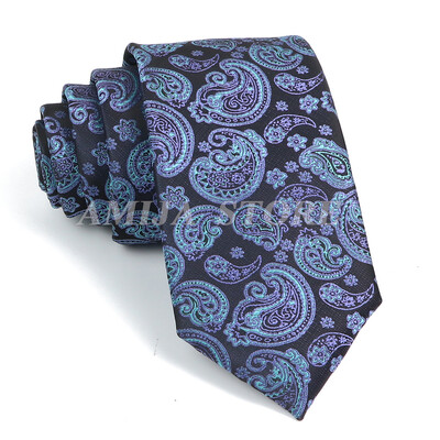 51 Styles Lipsud Meestele Paisley Lillelised Meeste Lipsud Roheline Punane Sinine Jacquard Kaelalips Aksessuaarid Igapäevaseks kandmiseks Cravat Pulmapeo Gif