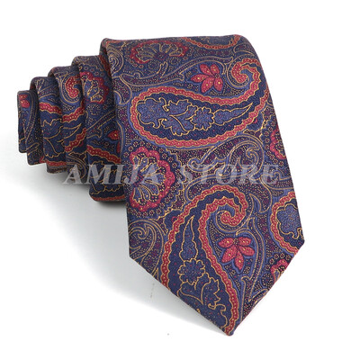 51 Styles Lipsud Meestele Paisley Lillelised Meeste Lipsud Roheline Punane Sinine Jacquard Kaelalips Aksessuaarid Igapäevaseks kandmiseks Cravat Pulmapeo Gif