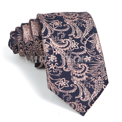 51 Styles Lipsud Meestele Paisley Lillelised Meeste Lipsud Roheline Punane Sinine Jacquard Kaelalips Aksessuaarid Igapäevaseks kandmiseks Cravat Pulmapeo Gif