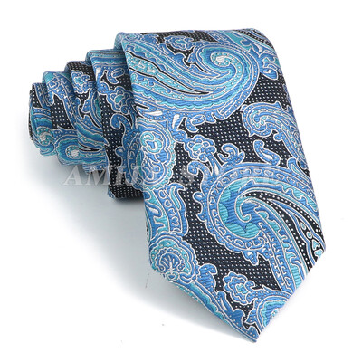 51 Styles Lipsud Meestele Paisley Lillelised Meeste Lipsud Roheline Punane Sinine Jacquard Kaelalips Aksessuaarid Igapäevaseks kandmiseks Cravat Pulmapeo Gif