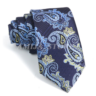 51 Styles Lipsud Meestele Paisley Lillelised Meeste Lipsud Roheline Punane Sinine Jacquard Kaelalips Aksessuaarid Igapäevaseks kandmiseks Cravat Pulmapeo Gif