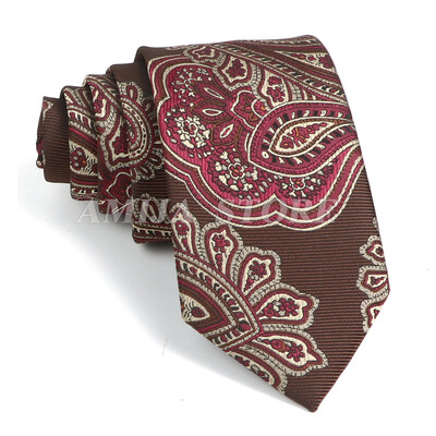 51 Styles Lipsud Meestele Paisley Lillelised Meeste Lipsud Roheline Punane Sinine Jacquard Kaelalips Aksessuaarid Igapäevaseks kandmiseks Cravat Pulmapeo Gif