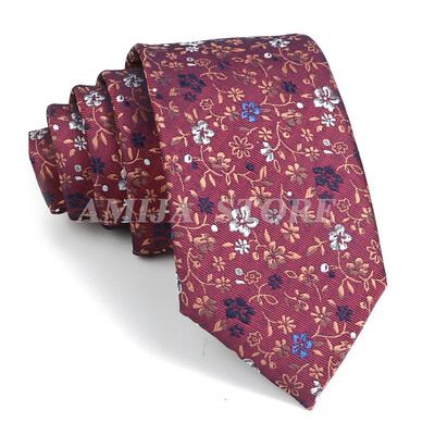 51 Styles Lipsud Meestele Paisley Lillelised Meeste Lipsud Roheline Punane Sinine Jacquard Kaelalips Aksessuaarid Igapäevaseks kandmiseks Cravat Pulmapeo Gif