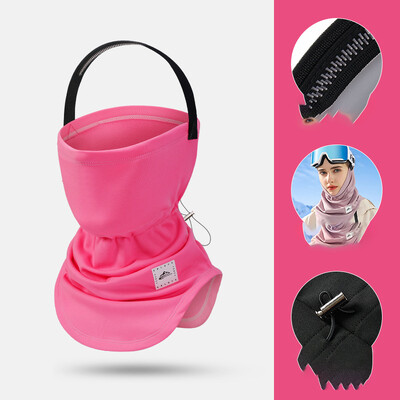 Μάσκα χειμερινού σκι Γυναικεία υπαίθρια αθλήματα Ορειβασία Σνόουμπορντ Σαλιάρες σκι Άνδρες Ζεστή χοντρή βελούδινη αντιανεμική μάσκα ιππασίας