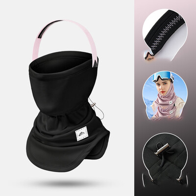 Μάσκα χειμερινού σκι Γυναικεία υπαίθρια αθλήματα Ορειβασία Σνόουμπορντ Σαλιάρες σκι Άνδρες Ζεστή χοντρή βελούδινη αντιανεμική μάσκα ιππασίας