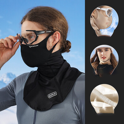 Μάσκα χειμερινού σκι Γυναικεία υπαίθρια αθλήματα Ορειβασία Σνόουμπορντ Σαλιάρες σκι Άνδρες Ζεστή χοντρή βελούδινη αντιανεμική μάσκα ιππασίας