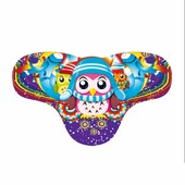 3 gab. Bērniem ziemas flīsa odere termoslēpošanas šalle āra sporta snovborda sejas maska silta riteņbraukšana Beanie Skullies kakla sildītājs