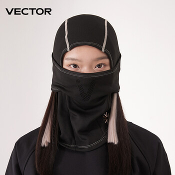 VECTOR Μάσκα χειμερινής ποδηλασίας Fleece Thermal Keep Warm Αντιανεμική μάσκα προσώπου ποδηλασίας Balaclava Μάσκα σκι Καπέλο σκι για ψάρεμα