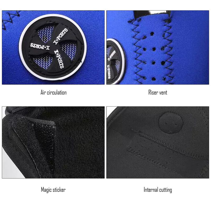 1 kom maska za vrat i lice Vjetrootporna biciklistička maska za vožnju biciklom Vjetrootporna topla maska za skijanje na snijegu za biciklističke sportove na otvorenom