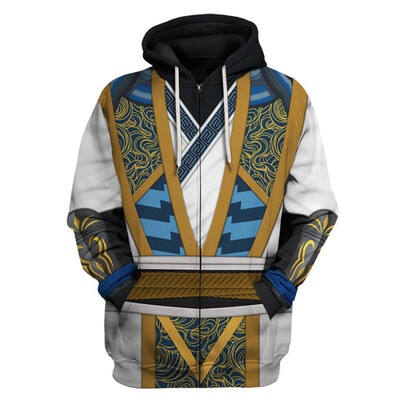 Hra MK Mortal Kombat Graphic Zip Mikina Pánske Oblečenie 3D Tlač Novinky Mikiny a svetre Harajuku y2k Mikiny s kapucňou