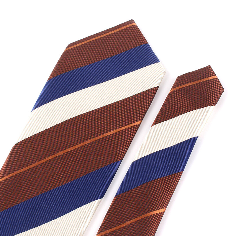 Bărbați Maro Model Cravate Nuntă Cravată Pentru Mireli Bărbați Gâtul Pentru Nuntă Moda Cravate Dungi Pentru Bărbați Femei Cadouri bune