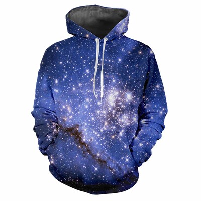 Space 3D Science Fiction Harajuku Printed Street Adventure Προσωποποιημένη Ανδρική Γυναικεία Απαλή Μόδα Street Hip Hop Hoodie