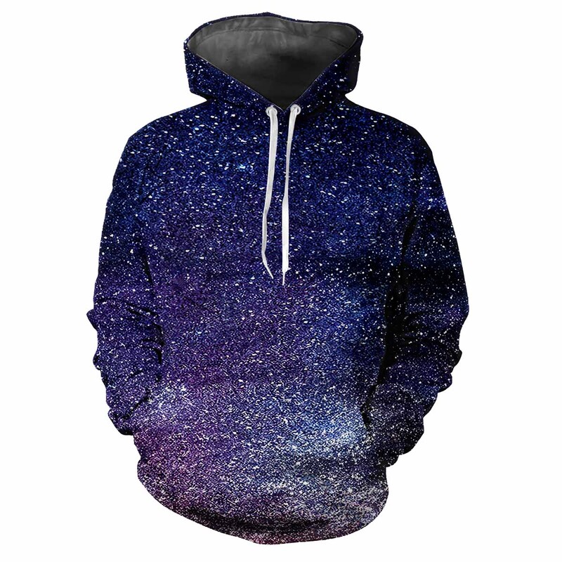 Space 3D Science Fiction Harajuku Printed Street Adventure Προσωποποιημένη Ανδρική Γυναικεία Απαλή Μόδα Street Hip Hop Hoodie